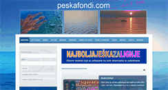 Desktop Screenshot of peskafondi.com