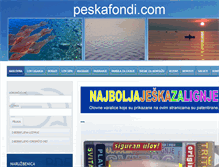 Tablet Screenshot of peskafondi.com